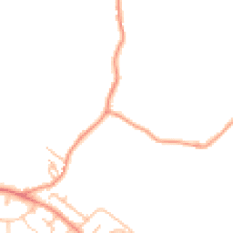 Daytime road noise heatmap for ST7 4RF