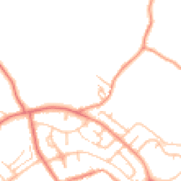 Daytime road noise heatmap for ST7 4RS