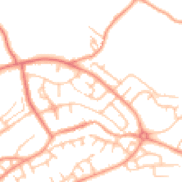 Daytime road noise heatmap for ST7 4RU
