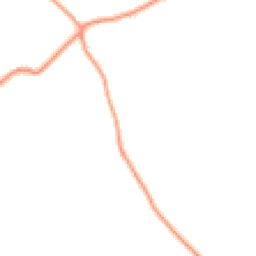 Daytime road noise heatmap for ST7 4SH