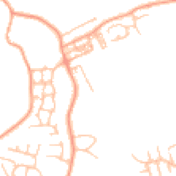 Daytime road noise heatmap for ST7 4SX