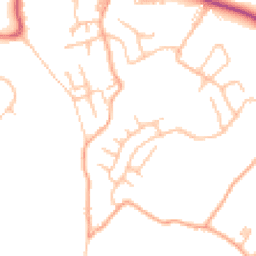Daytime road noise heatmap for ST7 4TE
