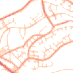 Daytime road noise heatmap for ST7 4TL