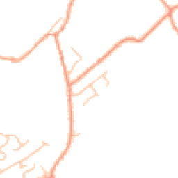 Daytime road noise heatmap for ST7 4TX