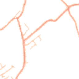 Daytime road noise heatmap for ST7 4UG