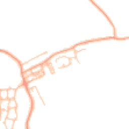 Daytime road noise heatmap for ST7 4UL