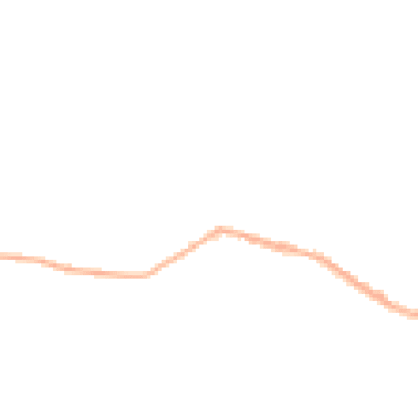 Night-time road noise heatmap for ST7 8AU