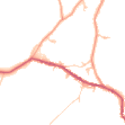 Daytime road noise heatmap for ST7 8AY