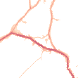 Daytime road noise heatmap for ST7 8BL