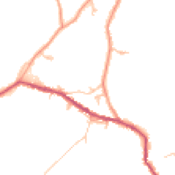Daytime road noise heatmap for ST7 8BY