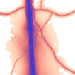Daytime road noise heatmap for ST7 8DS