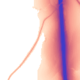 Daytime road noise heatmap for ST7 8DT