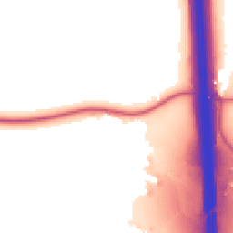 Daytime road noise heatmap for ST7 8DY