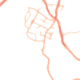 Daytime road noise heatmap for ST7 8HD