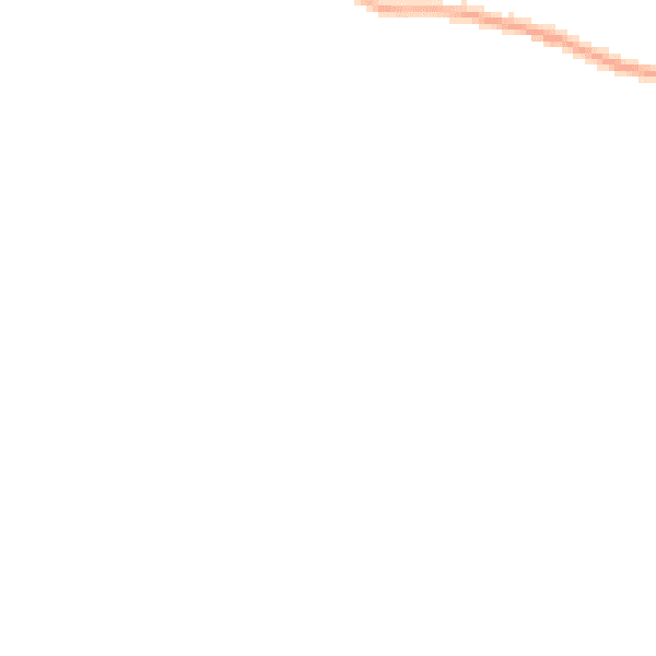 Night-time road noise heatmap for ST7 8LE