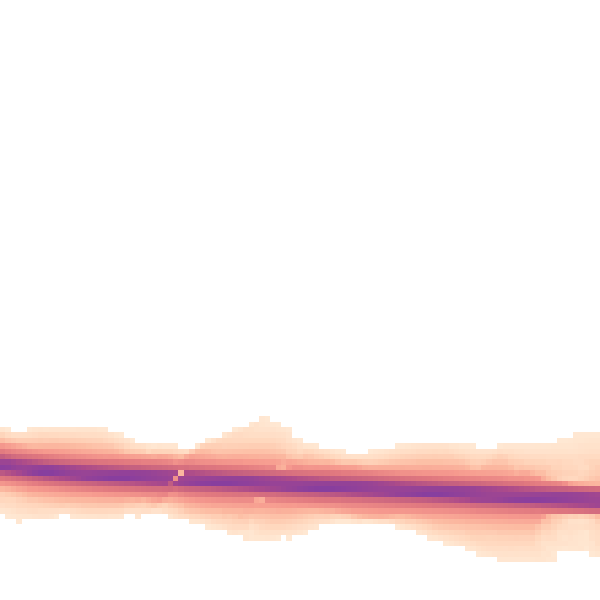 Night-time road noise heatmap for ST7 8ND