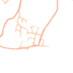 Daytime road noise heatmap for ST7 8PE