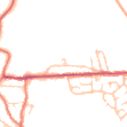 Daytime road noise heatmap for ST7 8QE