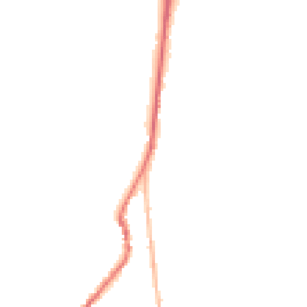 Night-time road noise heatmap for ST9 0BA