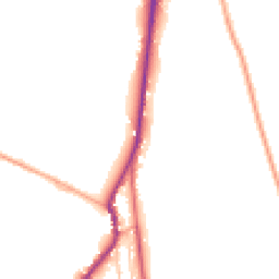 Daytime road noise heatmap for ST9 0BB