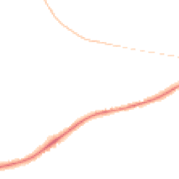 Night-time road noise heatmap for ST9 0BZ