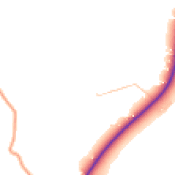 Daytime road noise heatmap for ST9 0DF
