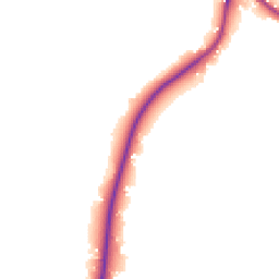Daytime road noise heatmap for ST9 0DG