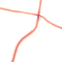 Night-time road noise heatmap for ST9 0DQ