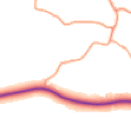 Daytime road noise heatmap for ST9 9AP