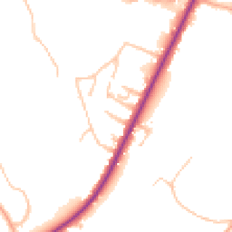 Daytime road noise heatmap for ST9 9EL