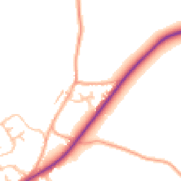Daytime road noise heatmap for ST9 9HD