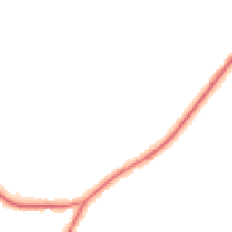 Night-time road noise heatmap for ST9 9HY