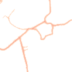 Daytime road noise heatmap for ST9 9LS