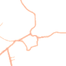 Daytime road noise heatmap for ST9 9LT
