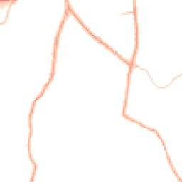 Daytime road noise heatmap for ST9 9QQ