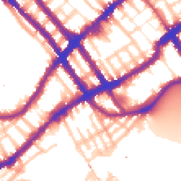 Daytime road noise heatmap for SW10 0AF