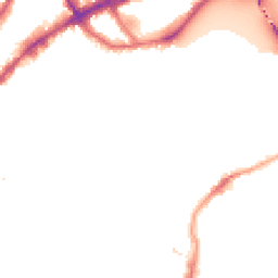 Night-time road noise heatmap for SW10 0DD