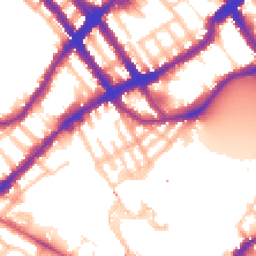 Daytime road noise heatmap for SW10 0NX