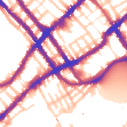 Daytime road noise heatmap for SW10 0TP