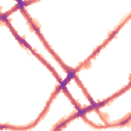 Night-time road noise heatmap for SW10 9BG