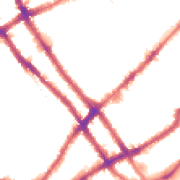 Night-time road noise heatmap for SW10 9HN