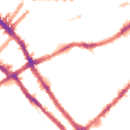 Night-time road noise heatmap for SW10 9LW