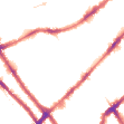 Night-time road noise heatmap for SW10 9SP