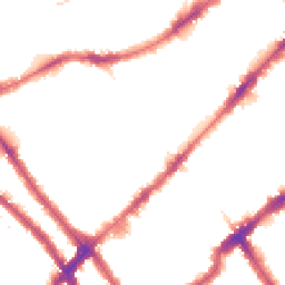 Night-time road noise heatmap for SW10 9SW