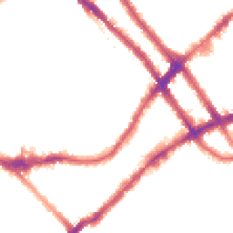 Night-time road noise heatmap for SW10 9UN