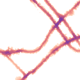 Night-time road noise heatmap for SW10 9UP