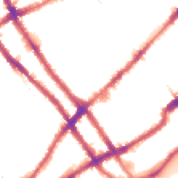 Night-time road noise heatmap for SW10 9XD