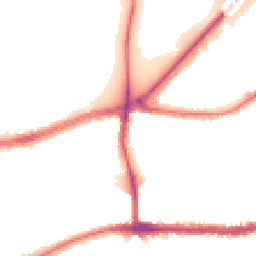 Night-time road noise heatmap for SW14 7BT