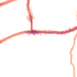 Night-time road noise heatmap for SW14 7DQ