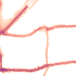 Night-time road noise heatmap for SW14 7HD